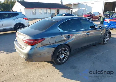 2018 Infiniti Q50 3.0T Luxe from USA, damaged, VIN JN1EV7AP1JM363643
